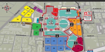 NRG Stadion Parken anzeigen
